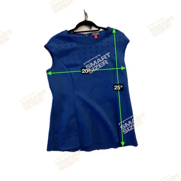 Blue Vince camuto top size medium - Picture 3 of 6